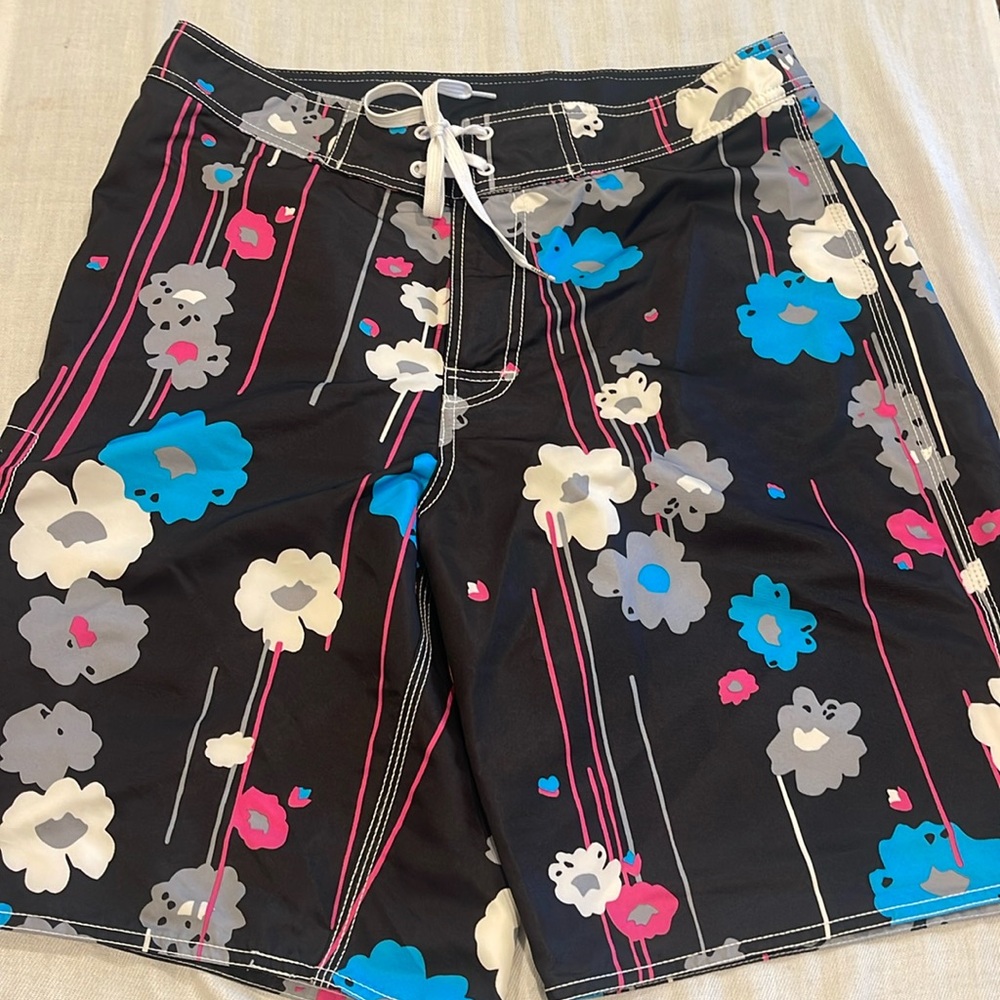 722-A STUSSY board SURF SHORTS SZ 34